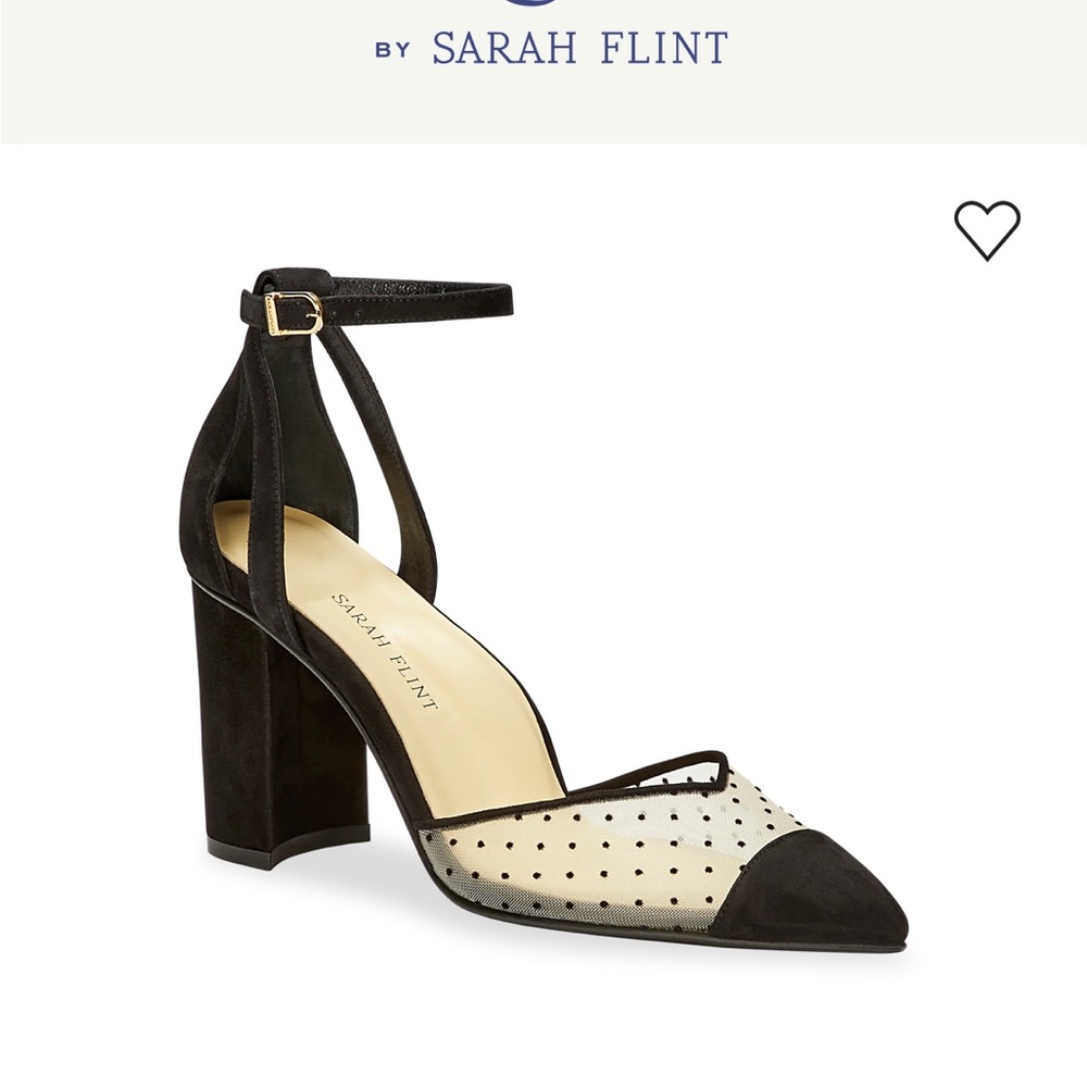 Sarah Flint Black and Cream Women's Shoes